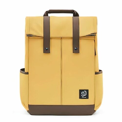 90 Points Vibrant College Casual Backpack 2022, yellow