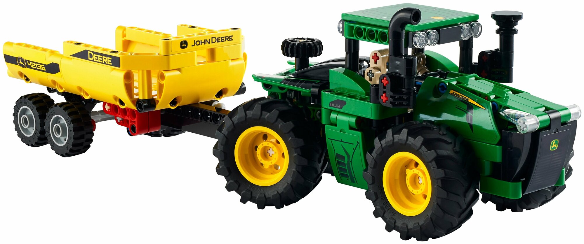Конструктор LEGO Technic 42136 John Deere 9620R 4WD Tractor, 390 дет.