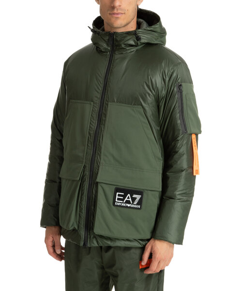 Куртка EA7, размер 3XL, хаки