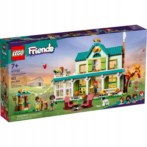 фото Конструктор lego friends 41730 осенний дом, 853 дет.