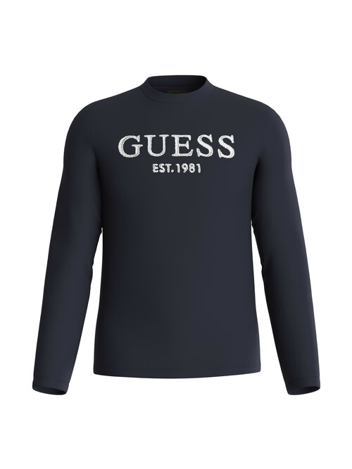 Лонгслив GUESS, размер S, синий