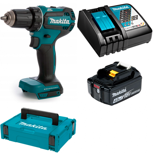 Аккумуляторная дрель-шуруповерт Makita DDF485RM1J 18V 1х40Ah Li-Ion MakPac 3316800₽