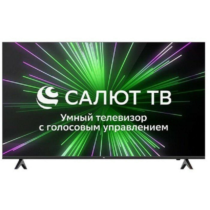 Телевизор BQ 55FSU36B, 55", 3840x2160, DVB-T2/S/S2, HDMI 3, USB 2, SmartTV, чёрный 9948887