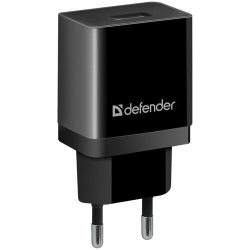 Зарядное устройство сетевое Defender EPA-10, 1*USB, 2.1А output, пакет, черный, 297721