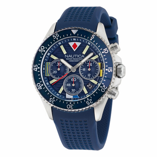 Наручные часы NAUTICA NAPWPS302, серебряный