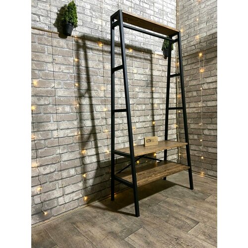 Гардеробная EasyLOFT в стиле лофт для верхней одежды с 3 полками 90х45х200 см 37950₽