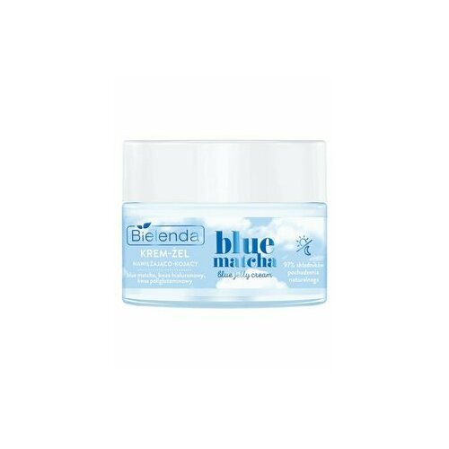 BIELENDA BLUE MATCHA Крем-гель увлажняющий 50мл тоник для лица 2в1 bielenda blue matcha 75 мл