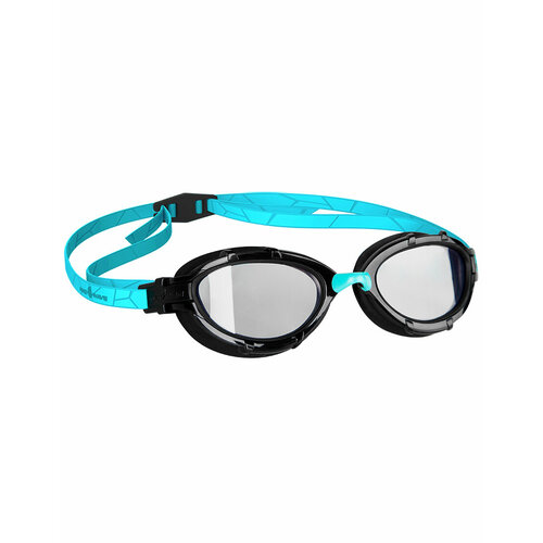 Очки для плавания MAD WAVE Triathlon, azure/clear/black очки для плавания mad wave alien rainbow azure black