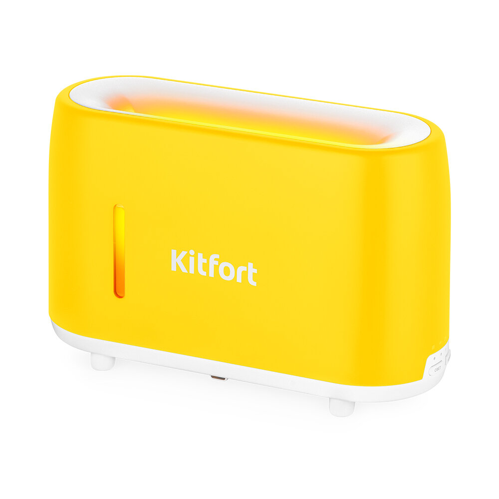 Увлажнитель воздуха Kitfort КТ-2887-1, бело-желтый