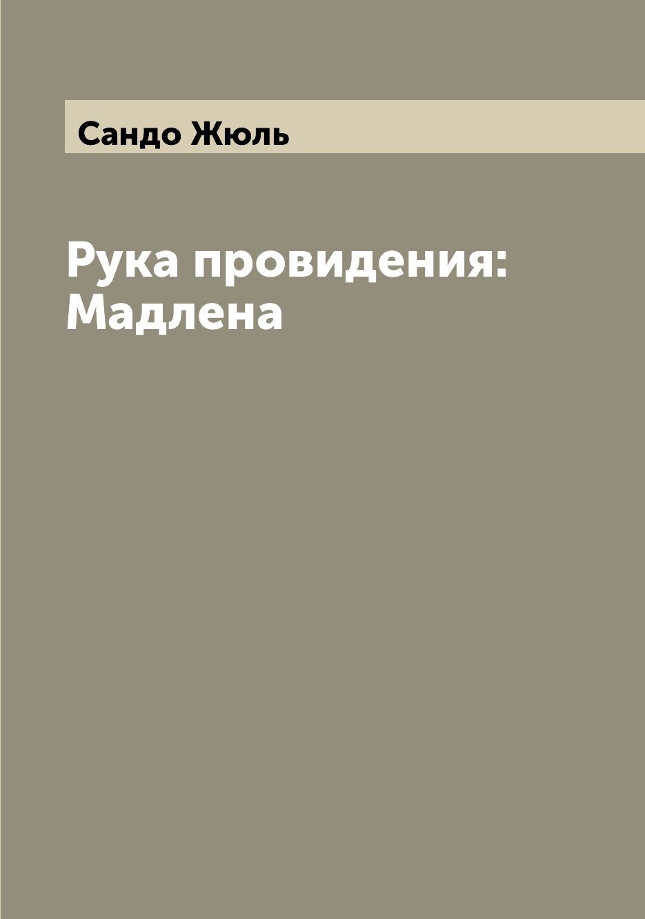 Книга Рука провидения: Мадлена - фото №1