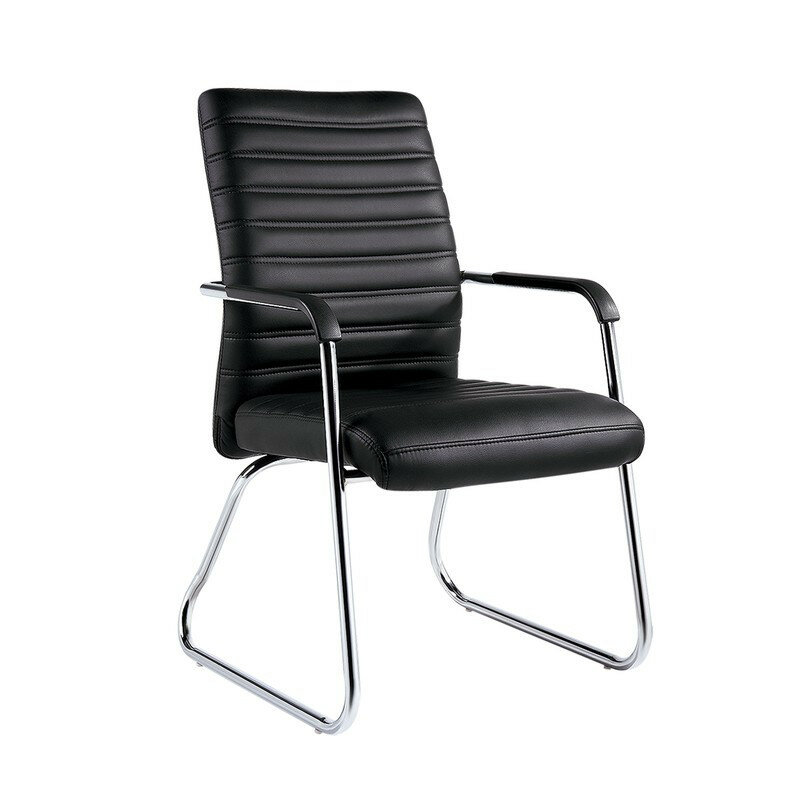Конференц-кресло BN-TQ-Echair-806 VPU кожзам черный хром