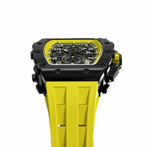 Наручные часы TSAR BOMBA, желтый наручные часы tsar bomba quartz мужские наручные часы tsar bomba quartz chrono tb8211q 01 черный