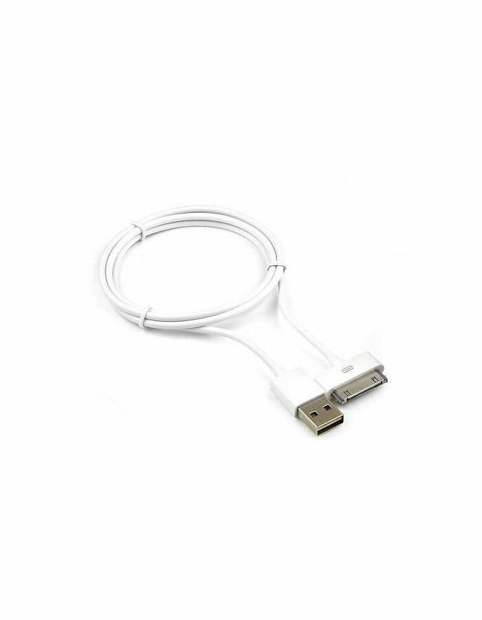 Кабель Gembird USB - Apple 30 pin (CC-USB-AP1M), 1 м, черный - фото №12