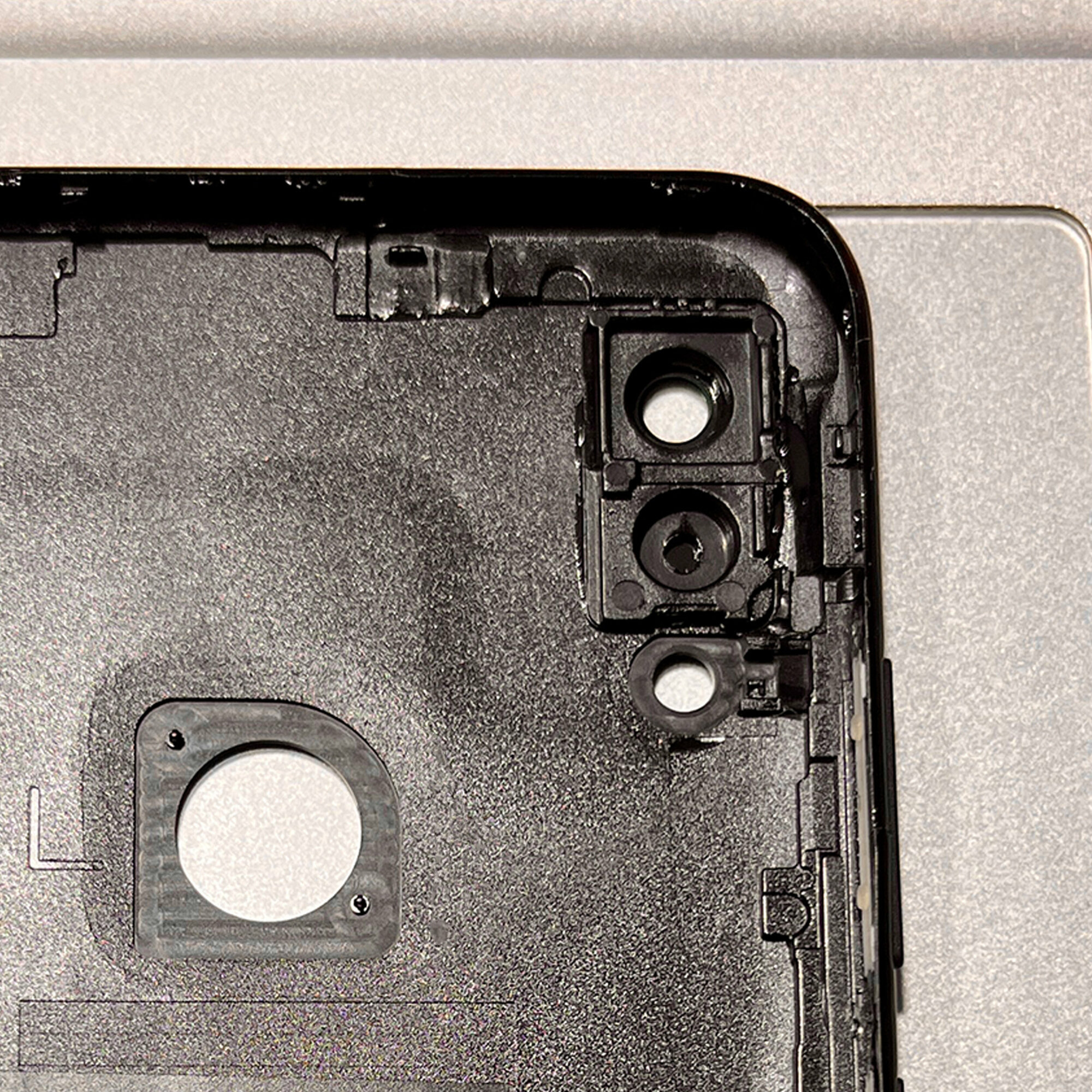Задняя крышка PREMIUM KASIK Huawei Y6 2019, Huawei Y6S (MRD-LX1F), чёрная — фото 3