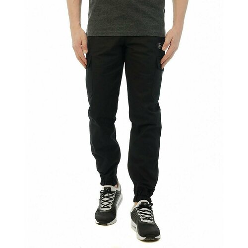 Брюки джоггеры , размер S, черный