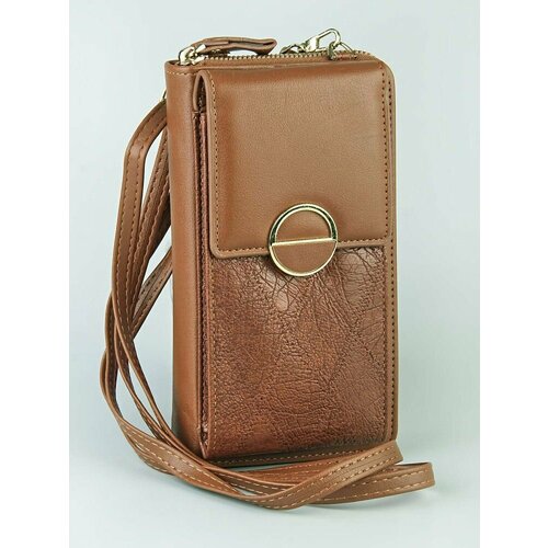 фото Кошелек , фактура гладкая, коричневый ryzenbaks