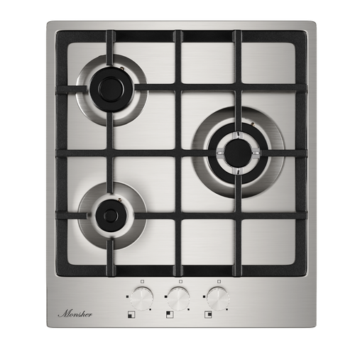 Газовая варочная панель Monsher MSG 45 Acier Модификация 2024 года 15496₽