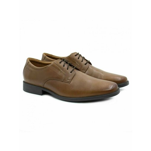 Туфли Clarks, размер 7,5G UK, коричневый туфли clarks размер 10 5g uk коричневый