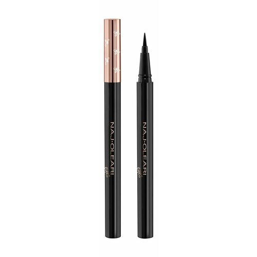 Подводка лайнер для глаз с глянцевым эффектом Naj Oleari Perfect Ink Easy Liner