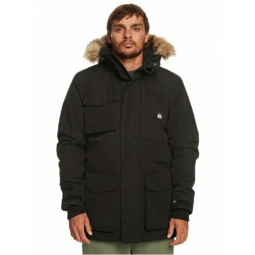 Парка Quiksilver, размер XS, черный