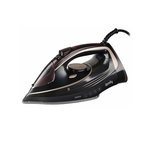 Утюг DOMFY DSC-EI605 2600Вт черный-золотистый 259400₽
