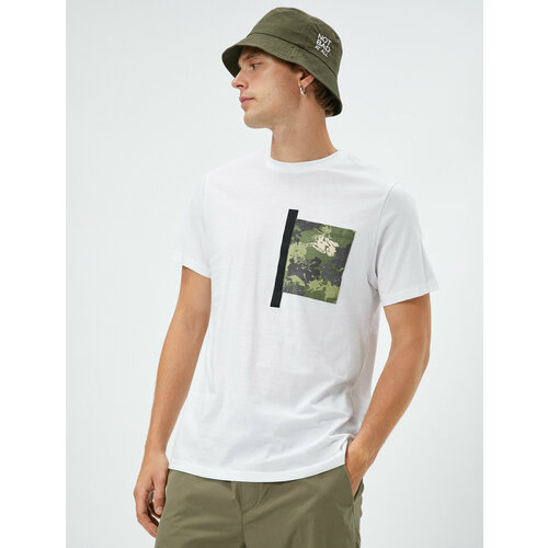 фото Футболка koton, размер xl, белый