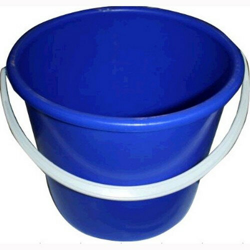 фото Ведро пластиковое 10 л. без крышки цвет ассорти