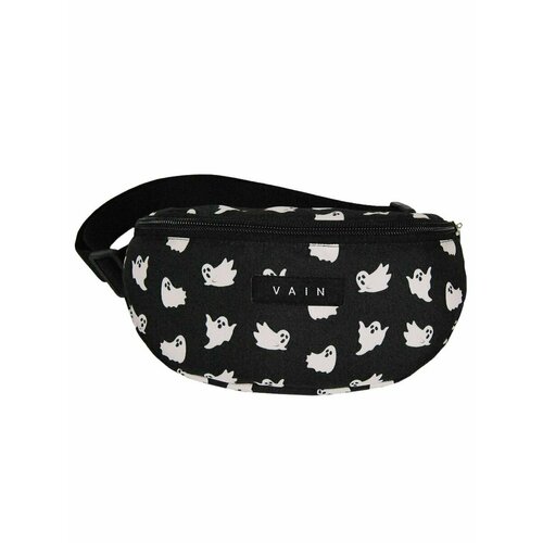 фото Сумка поясная vain сумка поясная с принтом, черный, белый