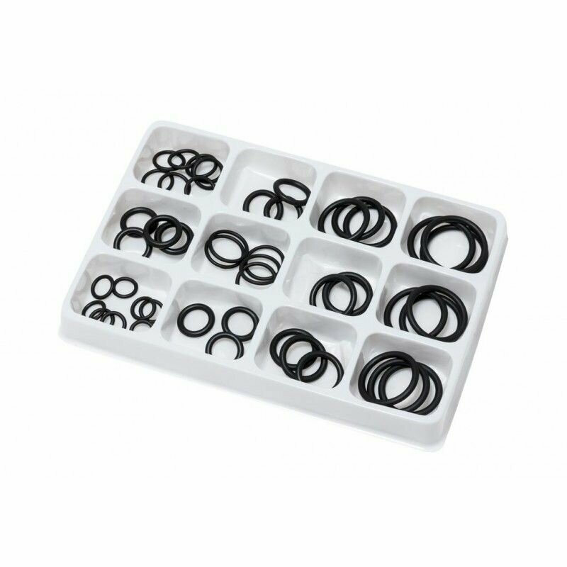 фото Кольца уплотнительные резиновые маслобензостойкие, 50пр.