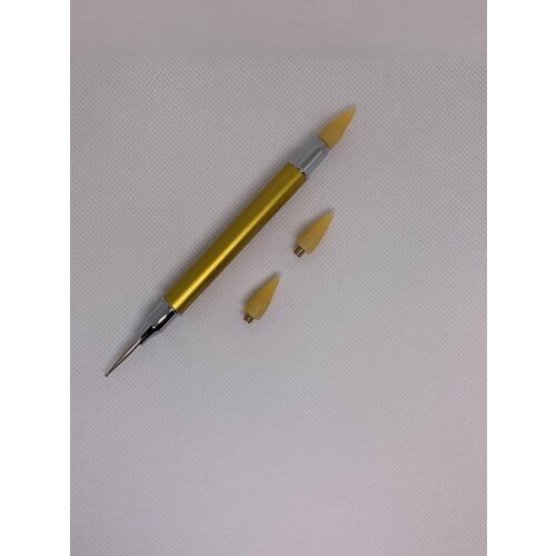 Точечная ручка-стилус для работы со стразами и дизайна ногтей.