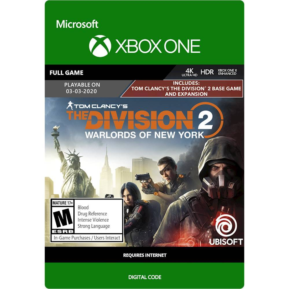 Игра The Division 2 - Warlords of New York для Xbox One/Series X|S, многоязычная, электронный ключ Аргентина