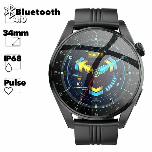 Умные часы Hoco Y9 BT40 300мАч 34мм черный 462400₽