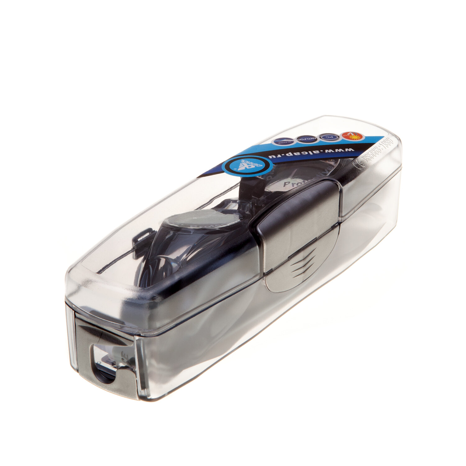 Очки Alpha Caprice Ad-g600 для плавания в бассейне и на открытой воде, взрослые, dark gray