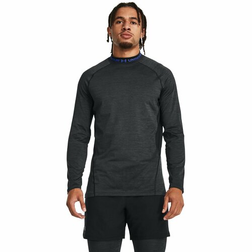 фото Термобелье верх under armour, размер s, черный, серый