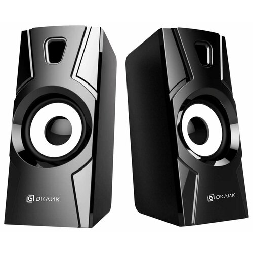 Колонки Oklick OK-119 20 черные 4 Вт 126800₽