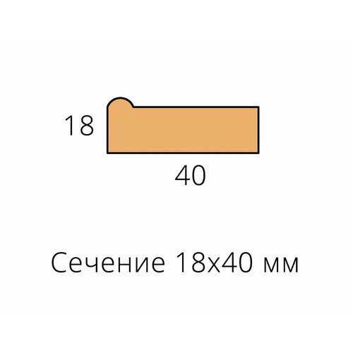 Подрамник для холста 40х60 см, рейка 18х40 мм, комплект 10 шт,Петербургский портрет