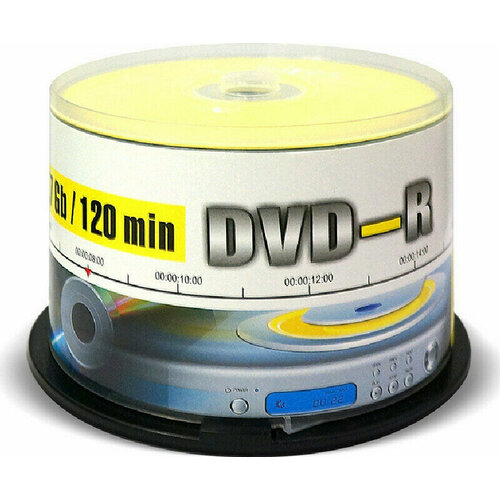 DVD-R Носители информации DVD-R, 16x, Mirex, Cake/50, UL130003A1B рекс и сверчок dvd r