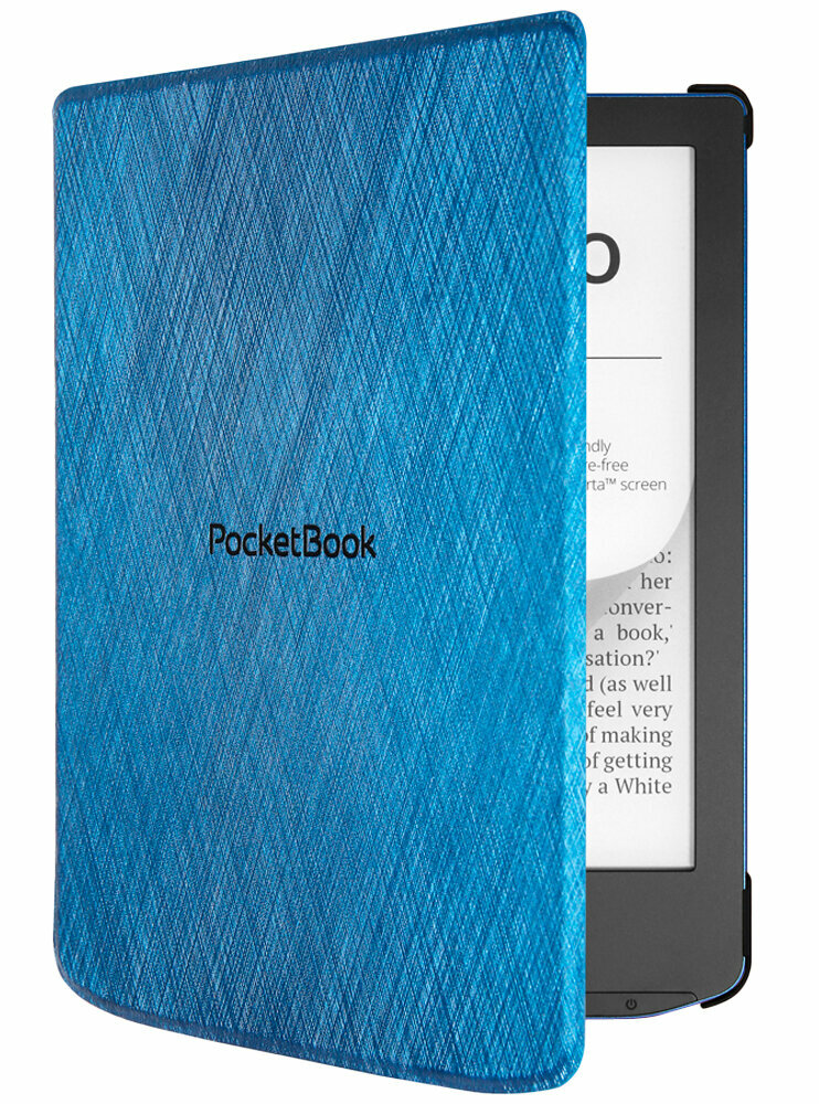 Электронная книга PocketBook 629 Verse серый с обложкой Blue