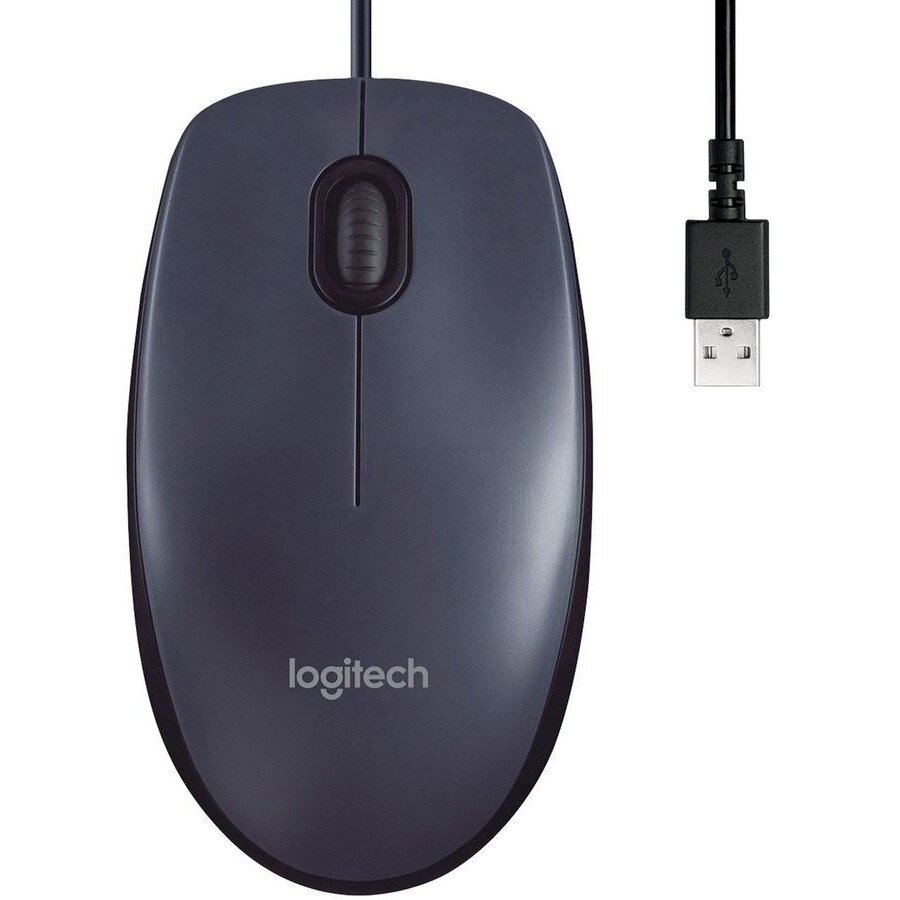 Мышь проводная Logitech - фото №11