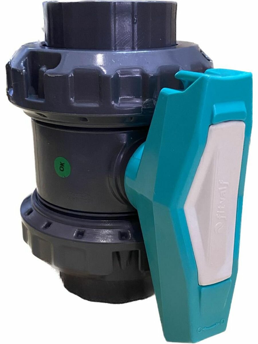 фото Кран шаровой разъемный GEMAS d50 мм - под вклейку