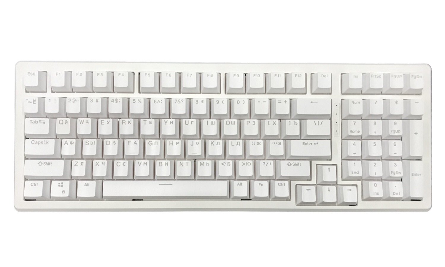 Клавиатура проводная ZET GAMING Immortality TKL [ZG-FL-IM87RedBox-PBT-W ...
