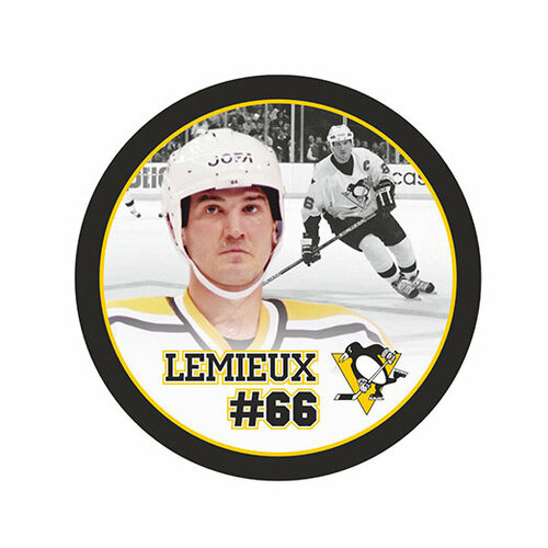 фото Шайба rubena игрок нхл lemieux №66 питтсбург