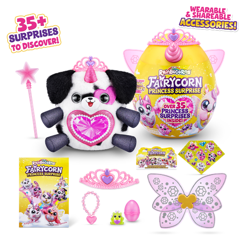 фото Игровой набор щеночек сюрприз в яйце zuru rainbocorns fairycorn princess