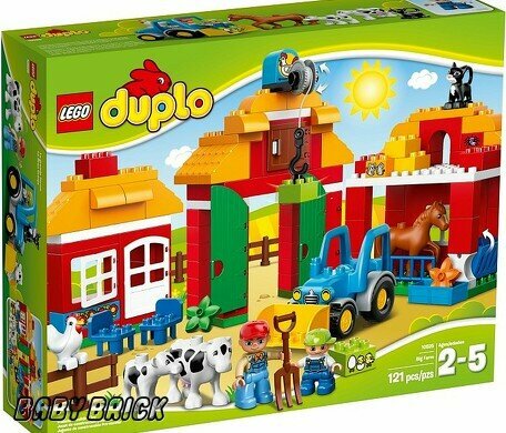 Конструктор LEGO DUPLO Большая ферма (LEGO 10525)