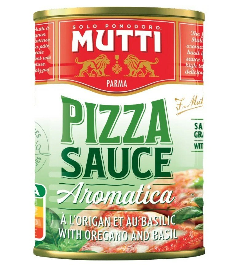 фото Соус Томатный для Пиццы, Pizza Sauce Aromatica Mutti 400г