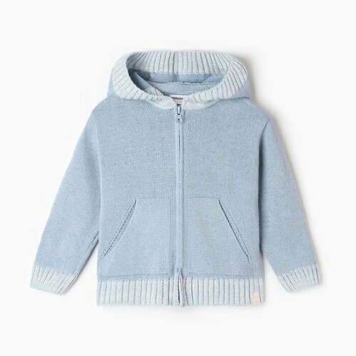 Джемпер, размер 68, голубой