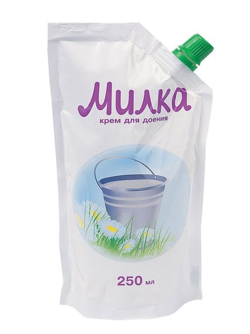 Крем для доения "Милка", 250 гр