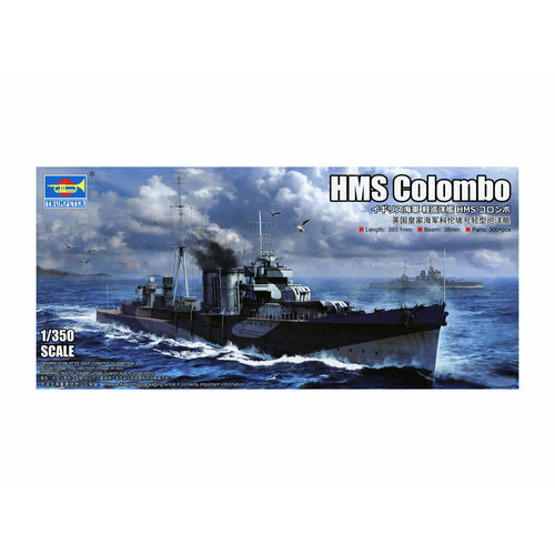 05363 Trumpeter Крейсер Colombo (1:350) trumpeter 04516 1 350 russian admiral panteleyev destroyer chaser model kit th06783 smt6