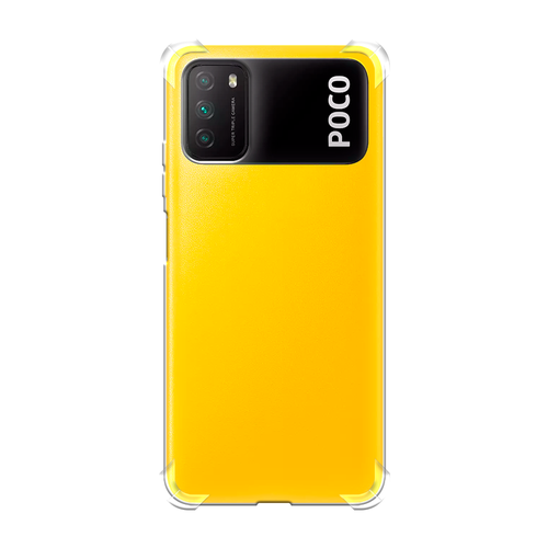 Противоударный силиконовый чехол на Xiaomi Poco M3 / Сяоми Поко М3