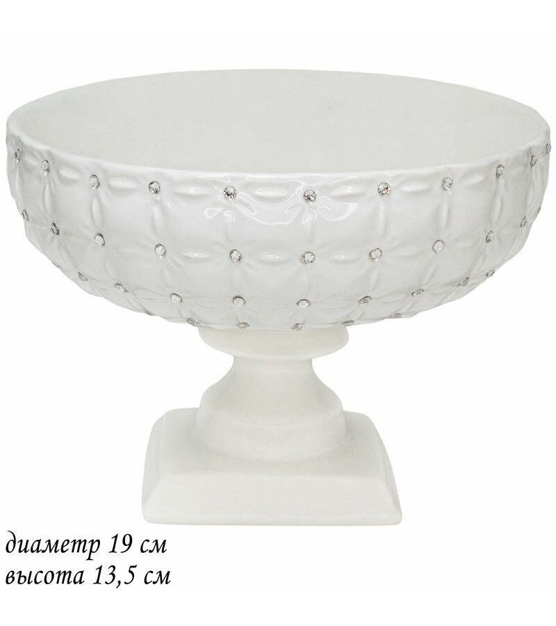 фото Конфетница 19см. СЕВЕРНОЕ СИЯНИЕ в подарочной упаковке Керамика 110147 118-110147